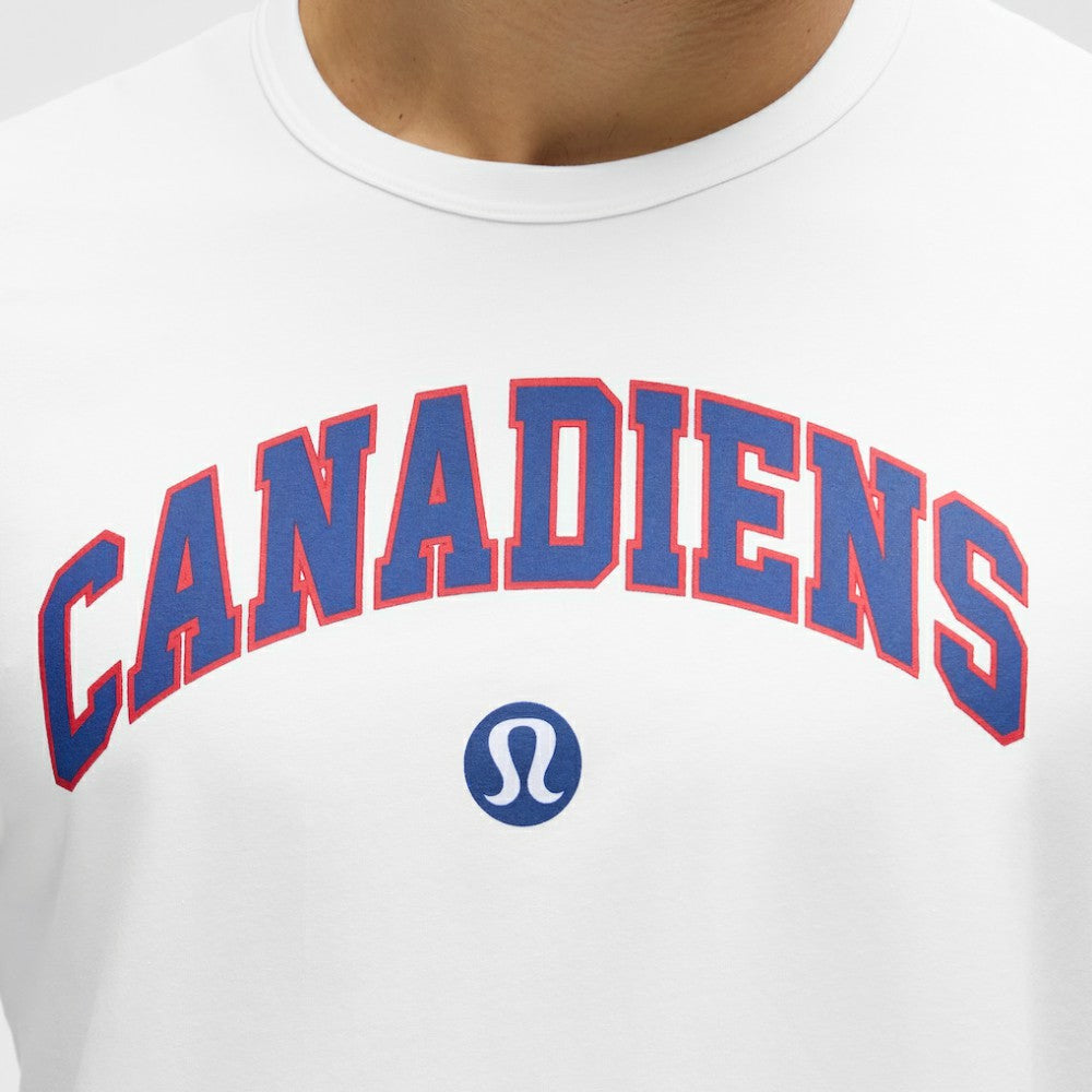 Montreal Canadiens lululemon Organic Cotton Classic-Fit T-Shirt - White - NHL