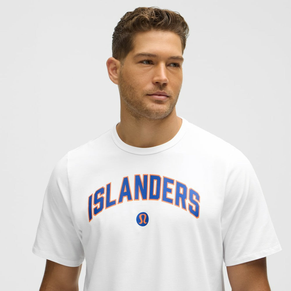 New York Islanders lululemon Organic Cotton Classic-Fit T-Shirt - White - NHL