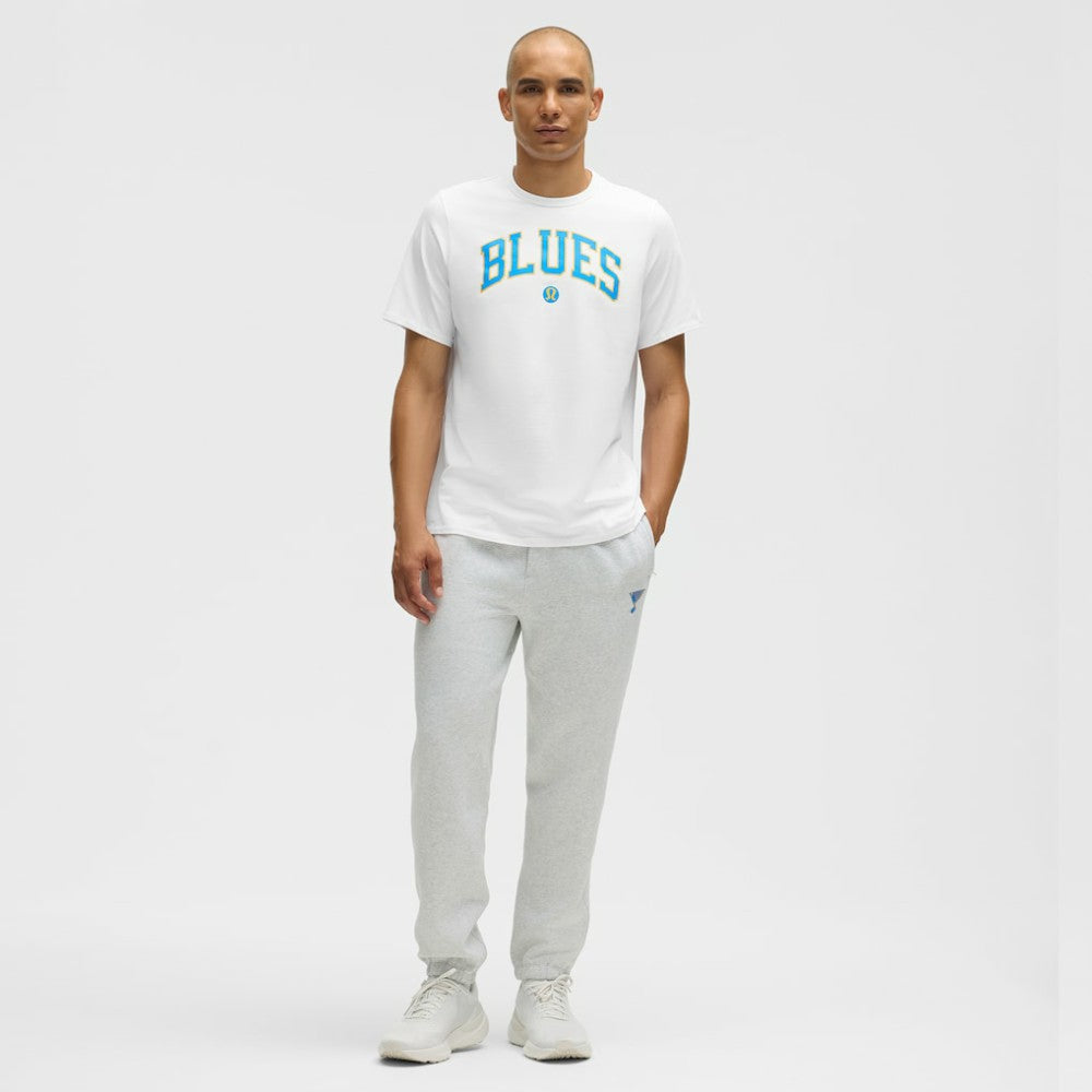 St. Louis Blues lululemon Organic Cotton Classic-Fit T-Shirt - White - NHL