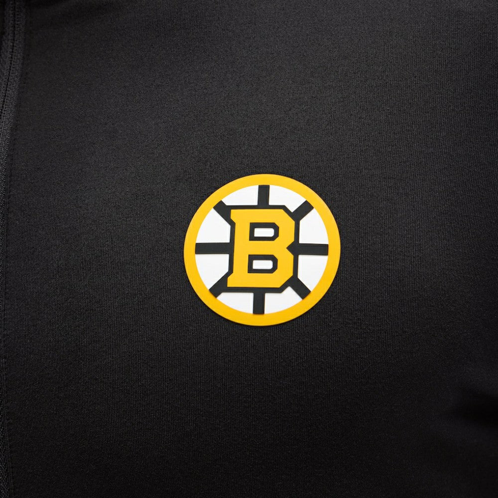 Boston Bruins lululemon Soft Jersey Half-Zip Pullover - Black - NHL
