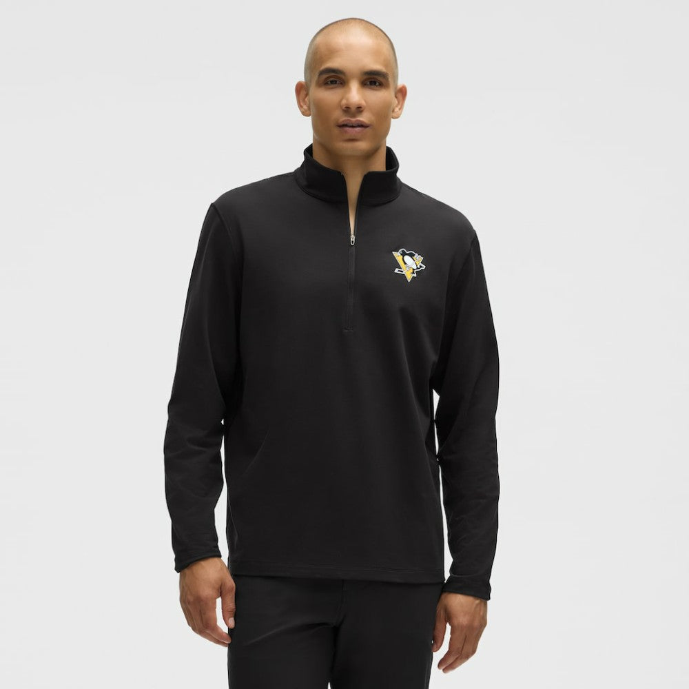 Pittsburgh Penguins lululemon Soft Jersey Half-Zip Pullover - Black - NHL