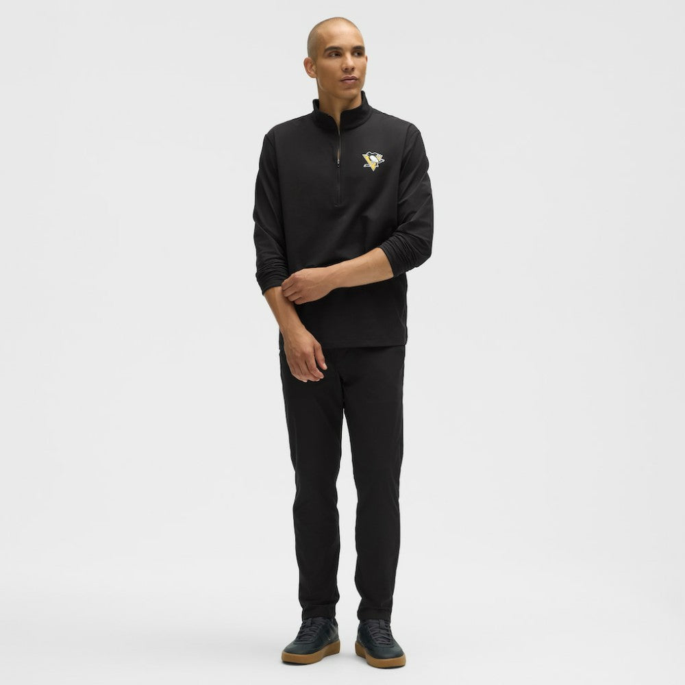 Pittsburgh Penguins lululemon Soft Jersey Half-Zip Pullover - Black - NHL