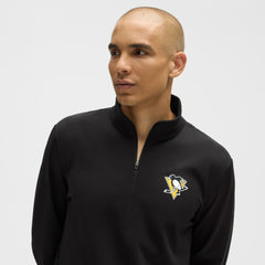 Pittsburgh Penguins lululemon Soft Jersey Half-Zip Pullover - Black - NHL