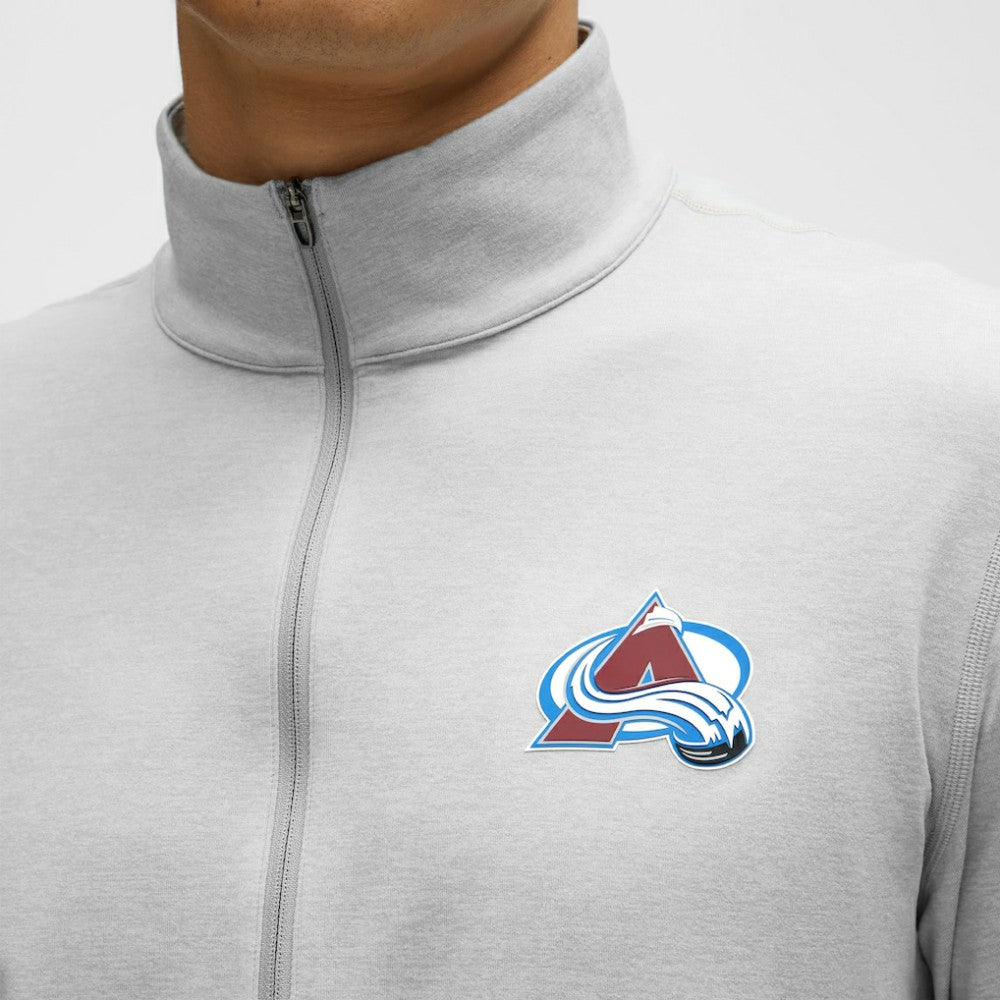 Colorado Avalanche lululemon Soft Jersey Half-Zip Pullover - Heather Gray - NHL