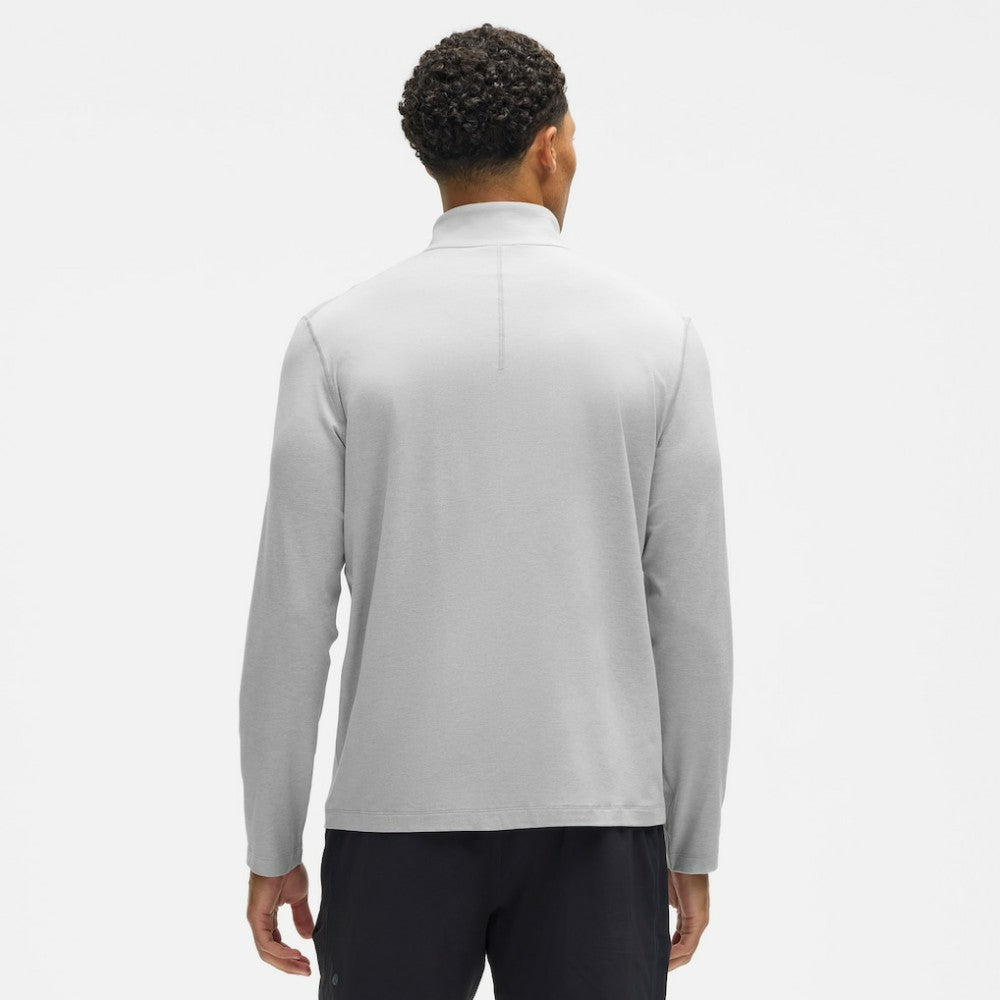 Detroit Red Wings lululemon Soft Jersey Half-Zip Pullover - Heather Gray - NHL