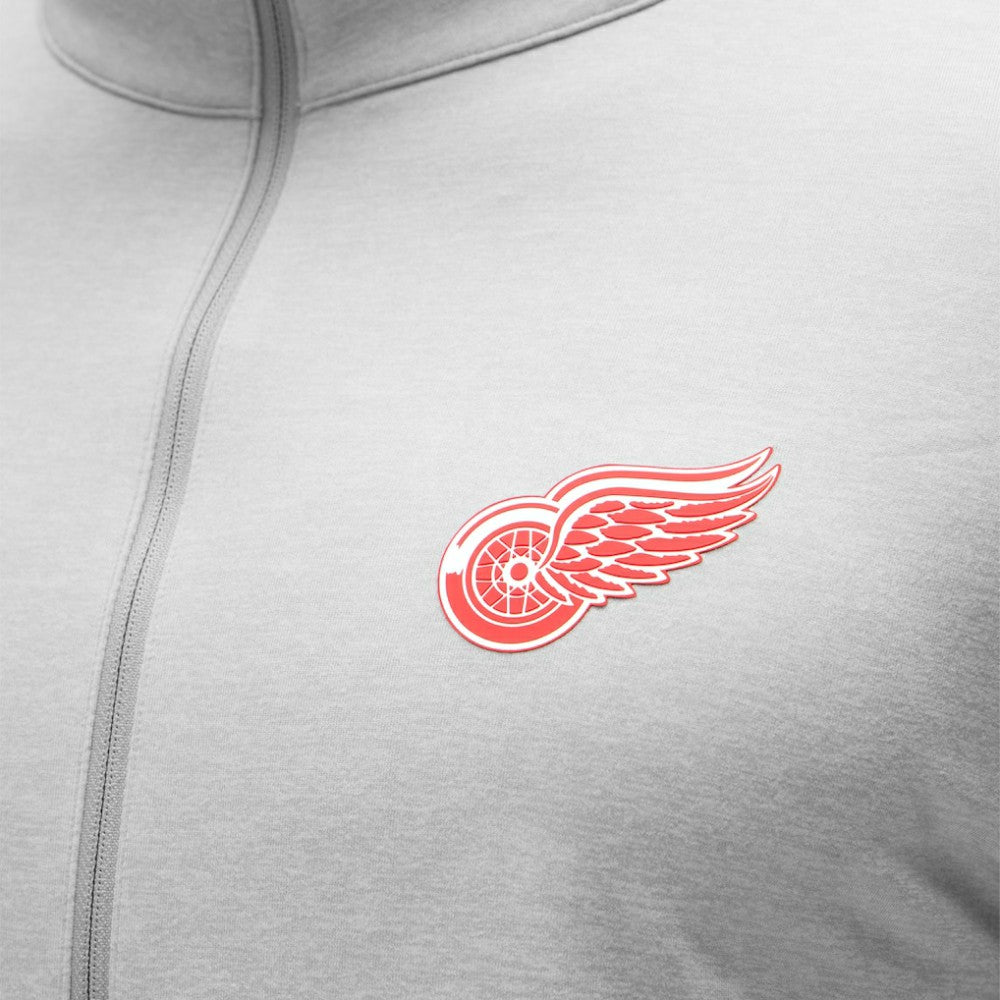 Detroit Red Wings lululemon Soft Jersey Half-Zip Pullover - Heather Gray - NHL