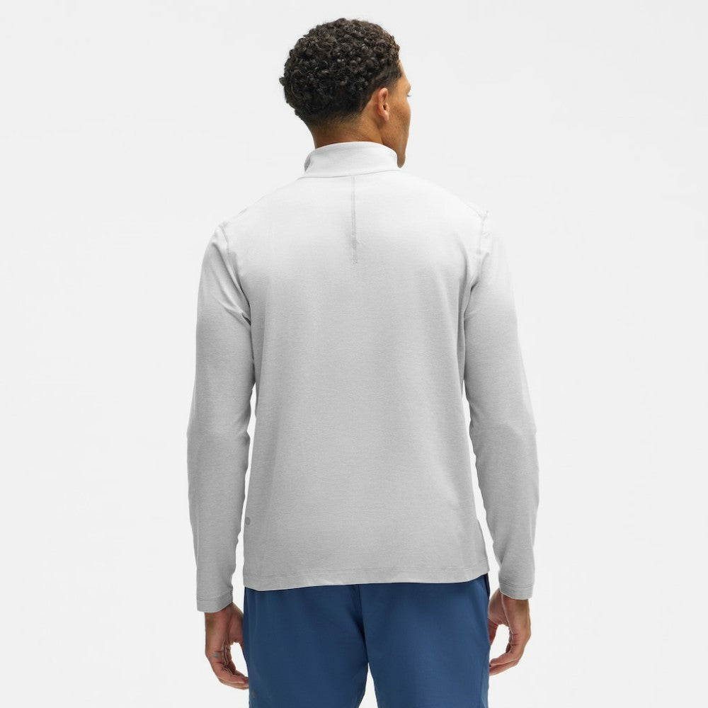 Edmonton Oilers lululemon Soft Jersey Half-Zip Pullover - Heather Gray - NHL