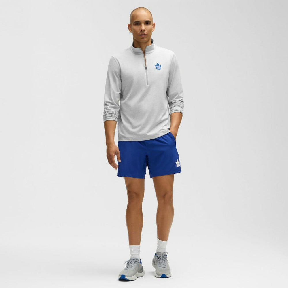 Toronto Maple Leafs lululemon Soft Jersey Half-Zip Pullover - Heather Gray - NHL