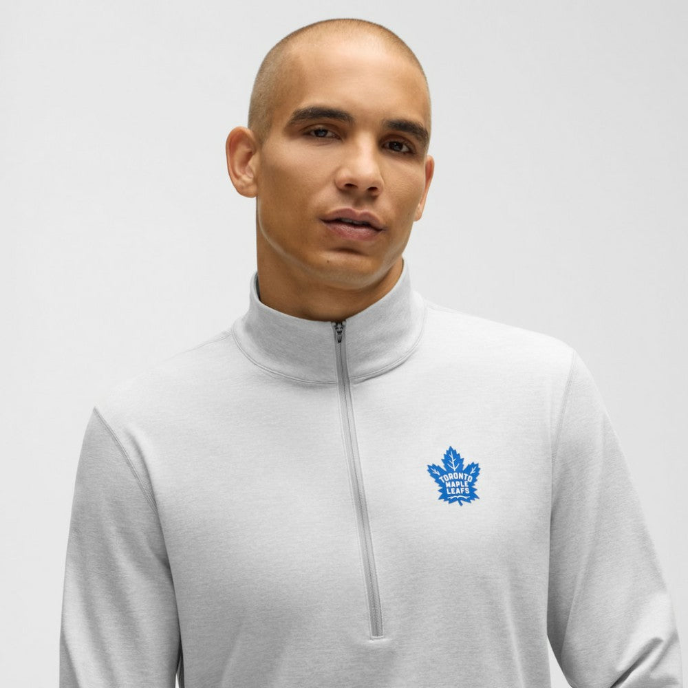 Toronto Maple Leafs lululemon Soft Jersey Half-Zip Pullover - Heather Gray - NHL