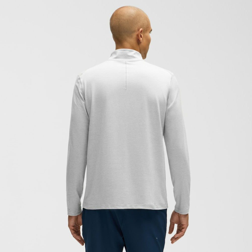 Vancouver Canucks lululemon Soft Jersey Half-Zip Pullover - Heather Gray - NHL
