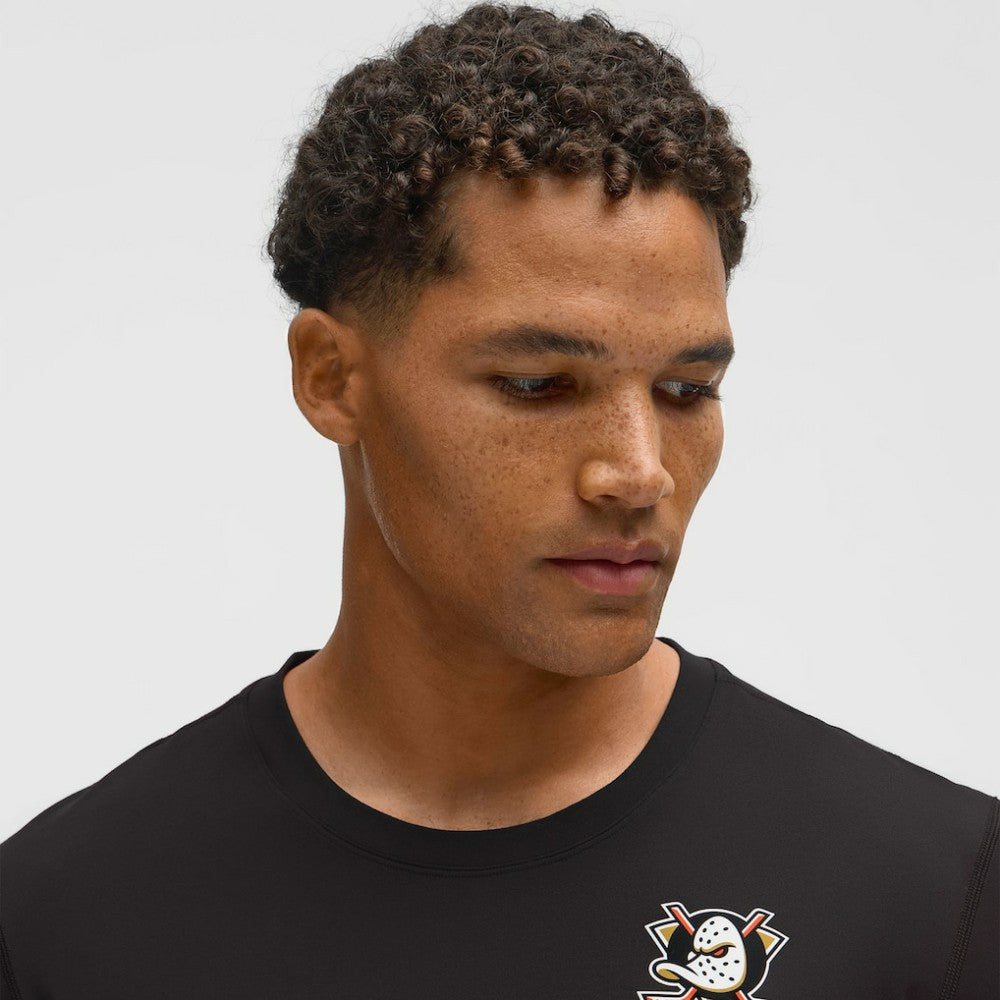 Anaheim Ducks lululemon Soft Jersey T-Shirt - Black - NHL