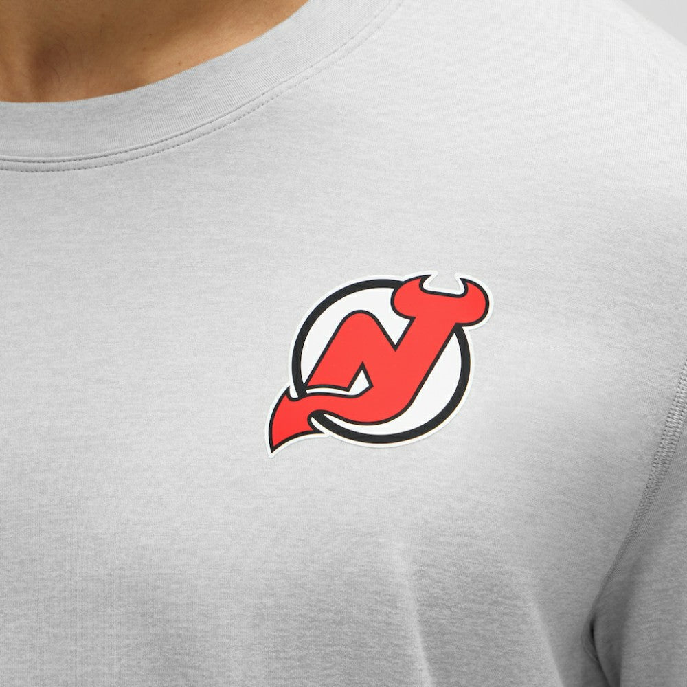 New Jersey Devils lululemon Soft Jersey T-Shirt - Heather Gray - NHL