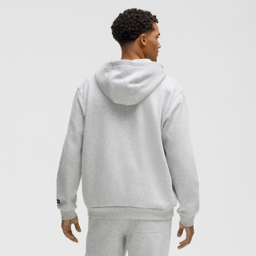 Anaheim Ducks lululemon Steady State Full-Zip Hoodie - Heathered Core Ultra Light Grey - NHL