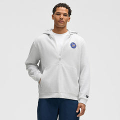 Buffalo Sabres lululemon Steady State Full-Zip Hoodie - Heathered Core Ultra Light Grey - NHL
