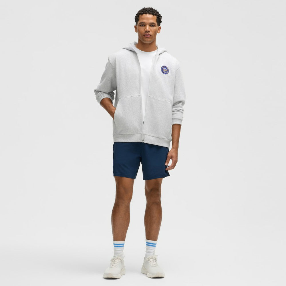 Buffalo Sabres lululemon Steady State Full-Zip Hoodie - Heathered Core Ultra Light Grey - NHL