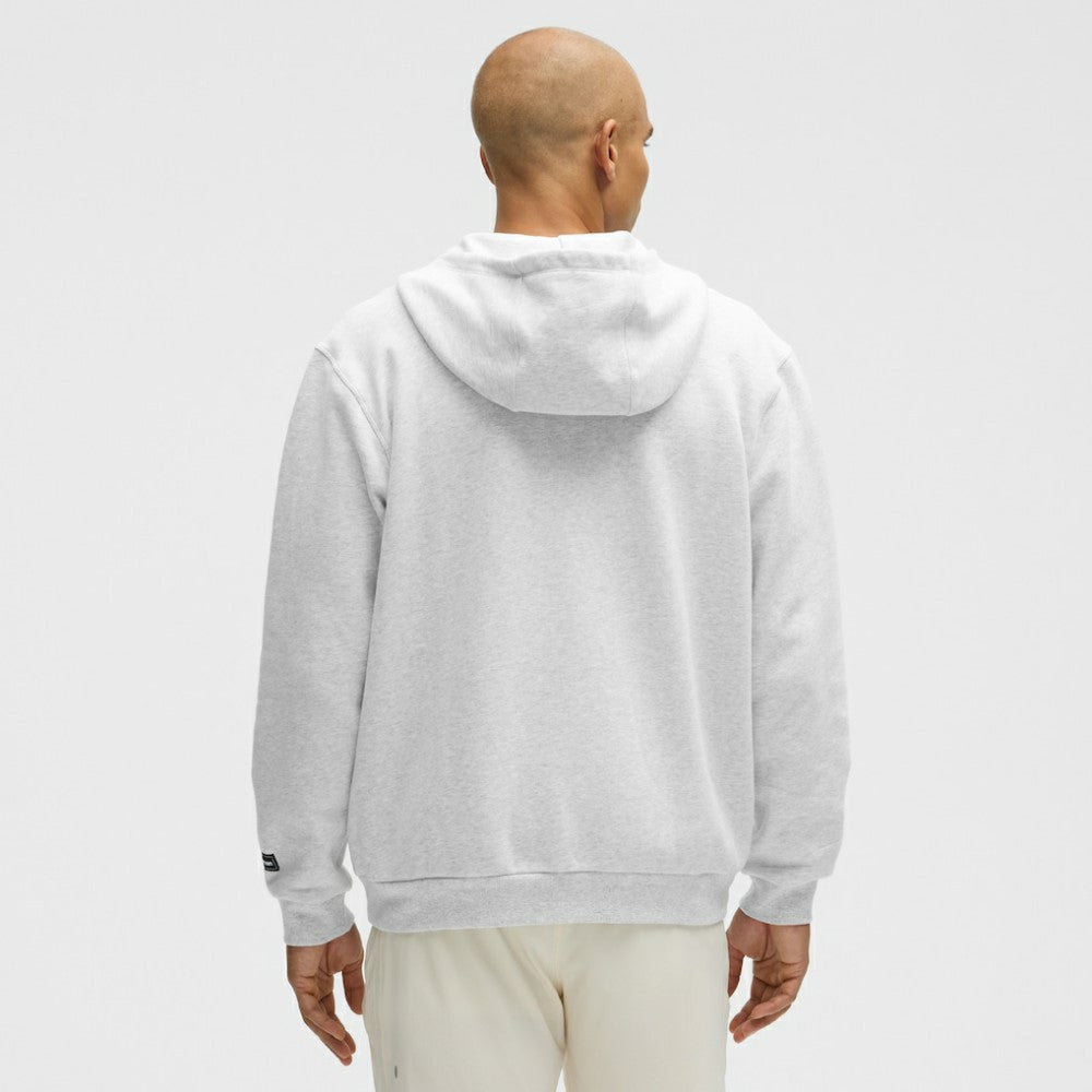 Chicago Blackhawks lululemon Steady State Full-Zip Hoodie - Heathered Core Ultra Light Grey - NHL