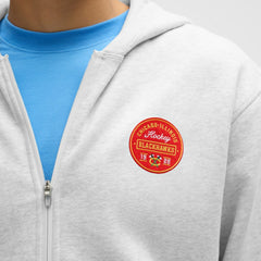 Chicago Blackhawks lululemon Steady State Full-Zip Hoodie - Heathered Core Ultra Light Grey - NHL
