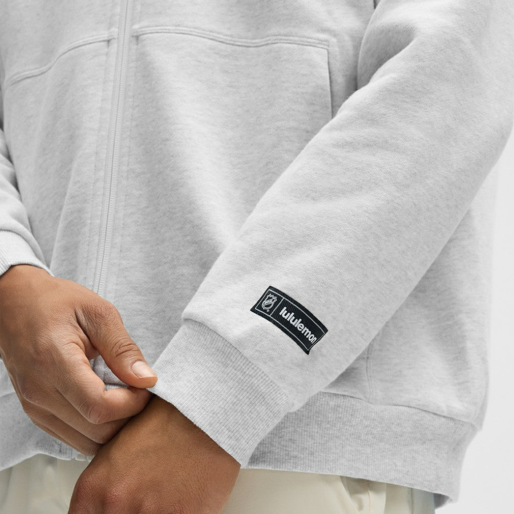 Colorado Avalanche lululemon Steady State Full-Zip Hoodie - Heathered Core Ultra Light Grey - NHL