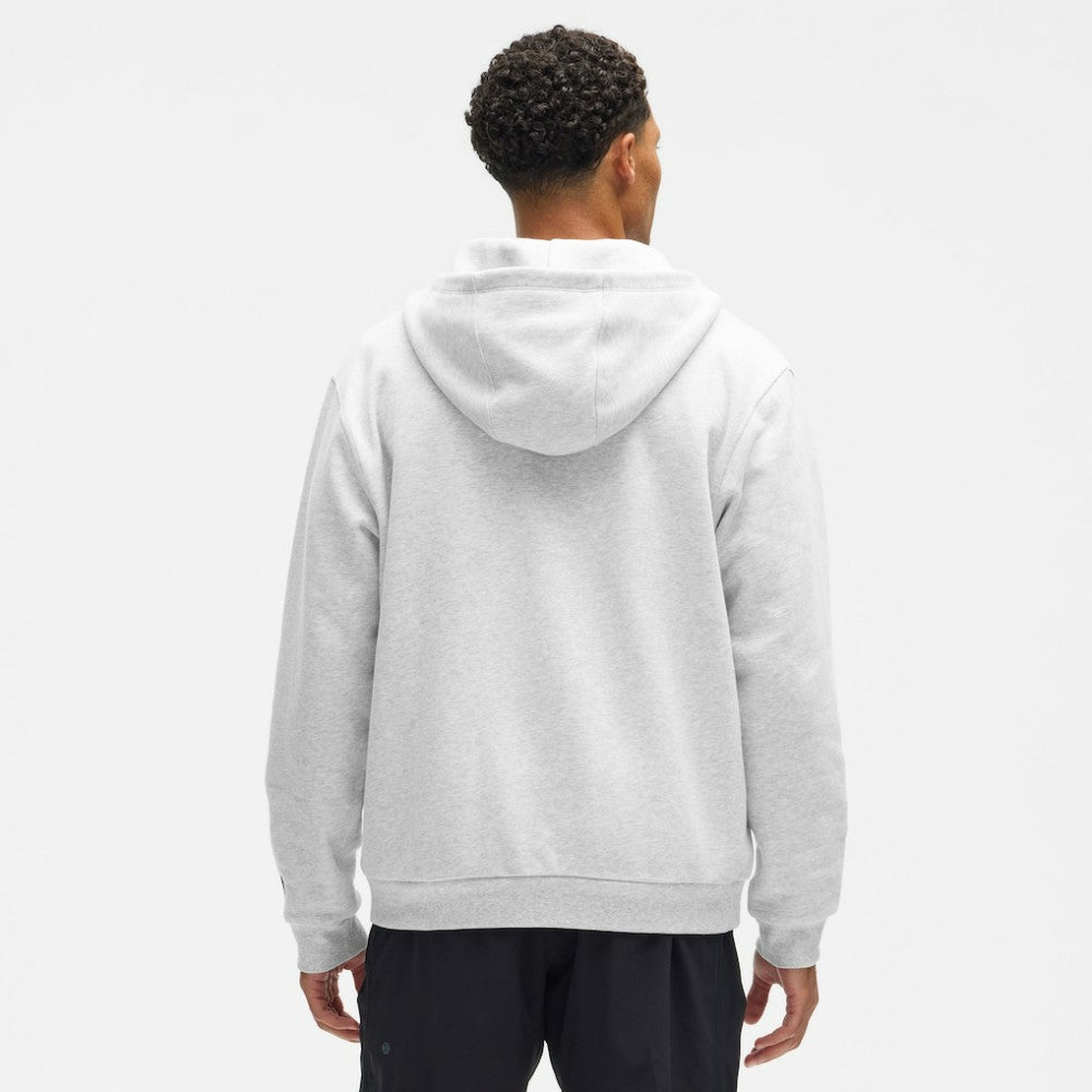 Detroit Red Wings lululemon Steady State Full-Zip Hoodie - Heathered Core Ultra Light Grey - NHL