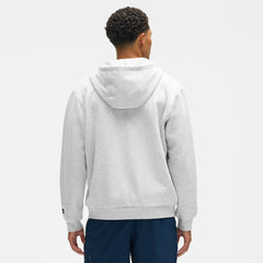 Edmonton Oilers lululemon Steady State Full-Zip Hoodie - Heathered Core Ultra Light Grey - NHL