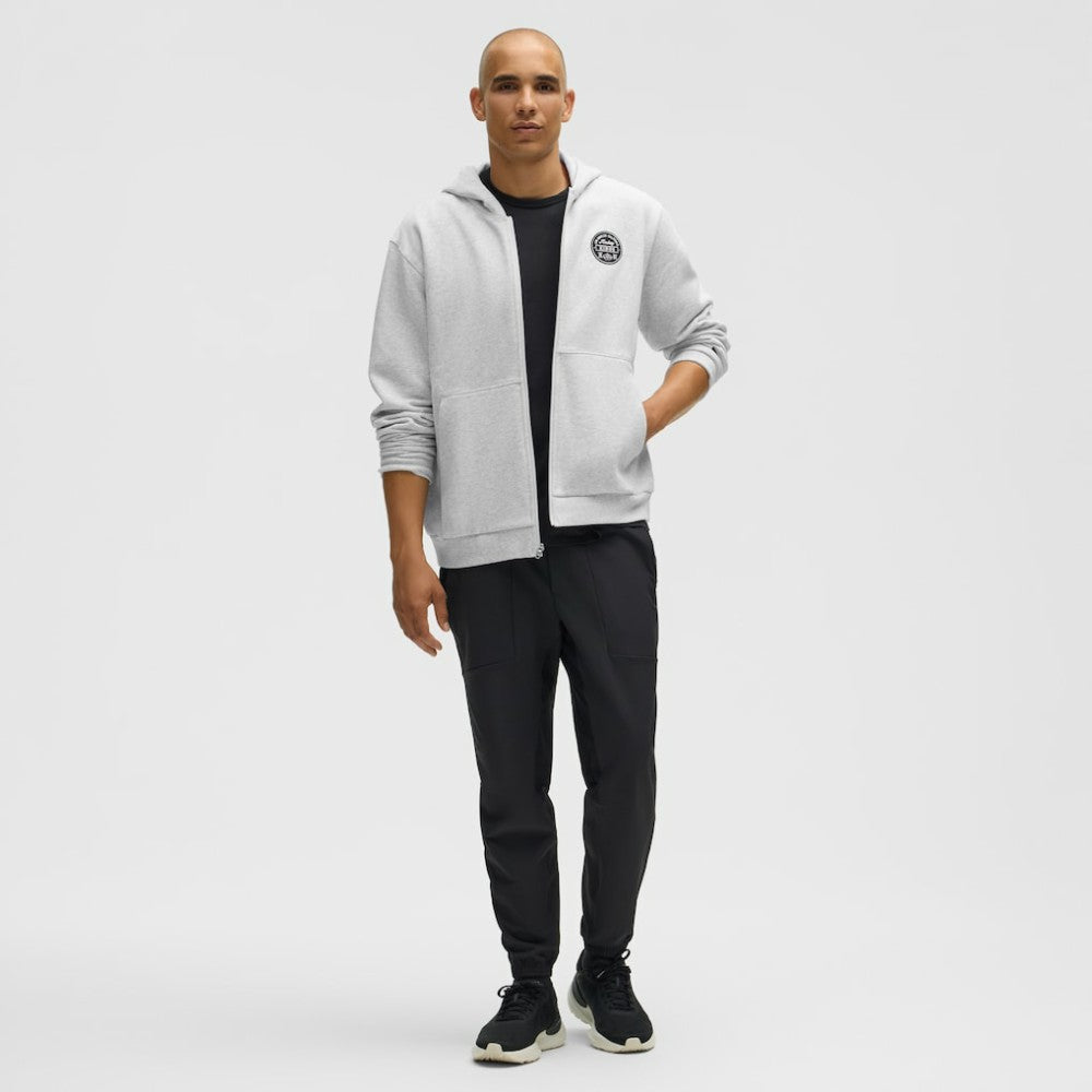Los Angeles Kings lululemon Steady State Full-Zip Hoodie - Heathered Core Ultra Light Grey - NHL