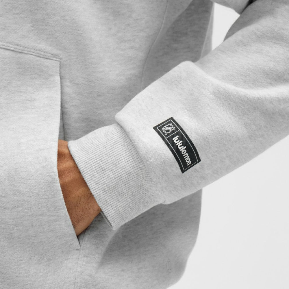 Minnesota Wild lululemon Steady State Full-Zip Hoodie - Heathered Core Ultra Light Grey - NHL