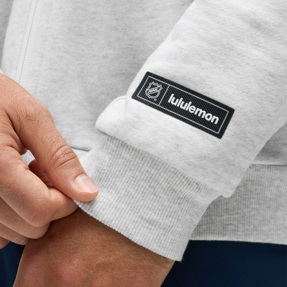 Montreal Canadiens lululemon Steady State Full-Zip Hoodie - Heathered Core Ultra Light Grey - NHL