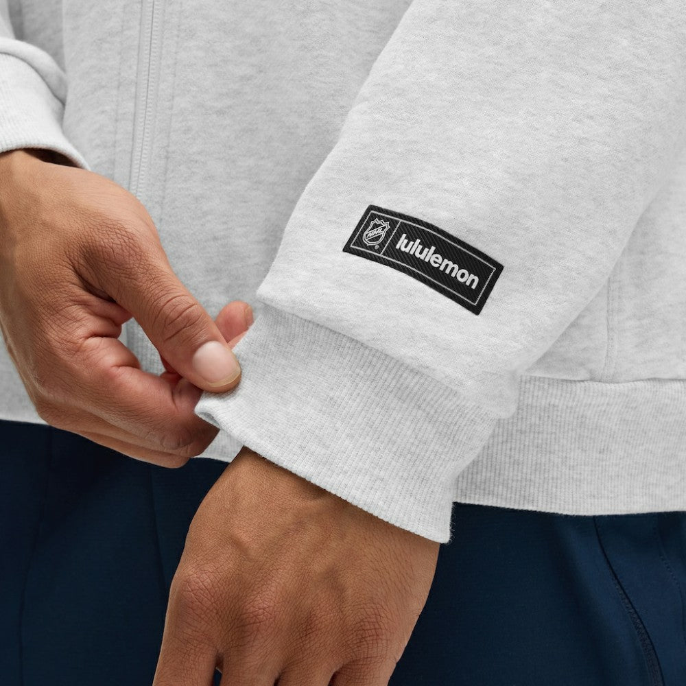Nashville Predators lululemon Steady State Full-Zip Hoodie - Heathered Core Ultra Light Grey - NHL