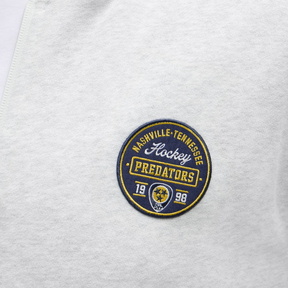 Nashville Predators lululemon Steady State Full-Zip Hoodie - Heathered Core Ultra Light Grey - NHL