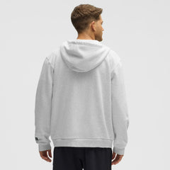 New Jersey Devils lululemon Steady State Full-Zip Hoodie - Heathered Core Ultra Light Grey - NHL