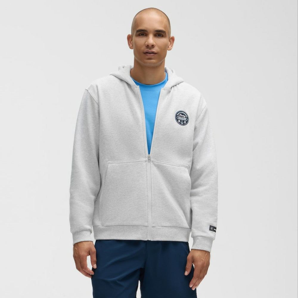 Seattle Kraken lululemon Steady State Full-Zip Hoodie - Heathered Core Ultra Light Grey - NHL