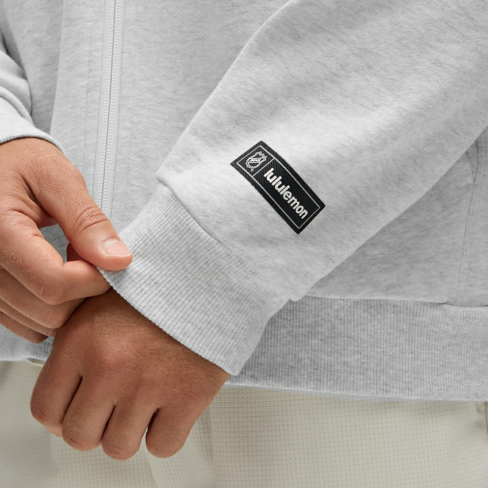St. Louis Blues lululemon Steady State Full-Zip Hoodie - Heathered Core Ultra Light Grey - NHL