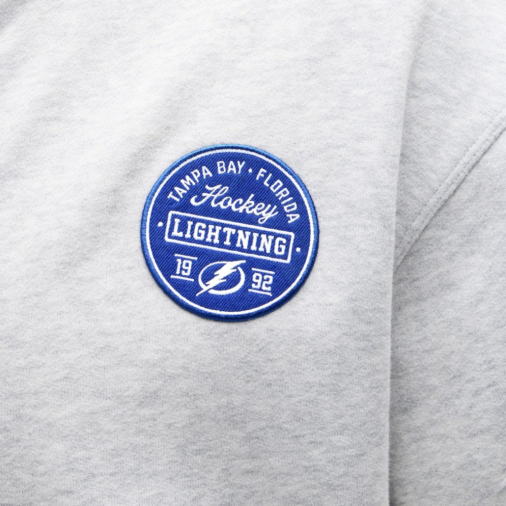 Tampa Bay Lightning lululemon Steady State Full-Zip Hoodie - Heathered Core Ultra Light Grey - NHL