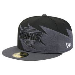 Los Angeles Kings New Era Spikes 59FIFTY Fitted Hat - Black - NHL