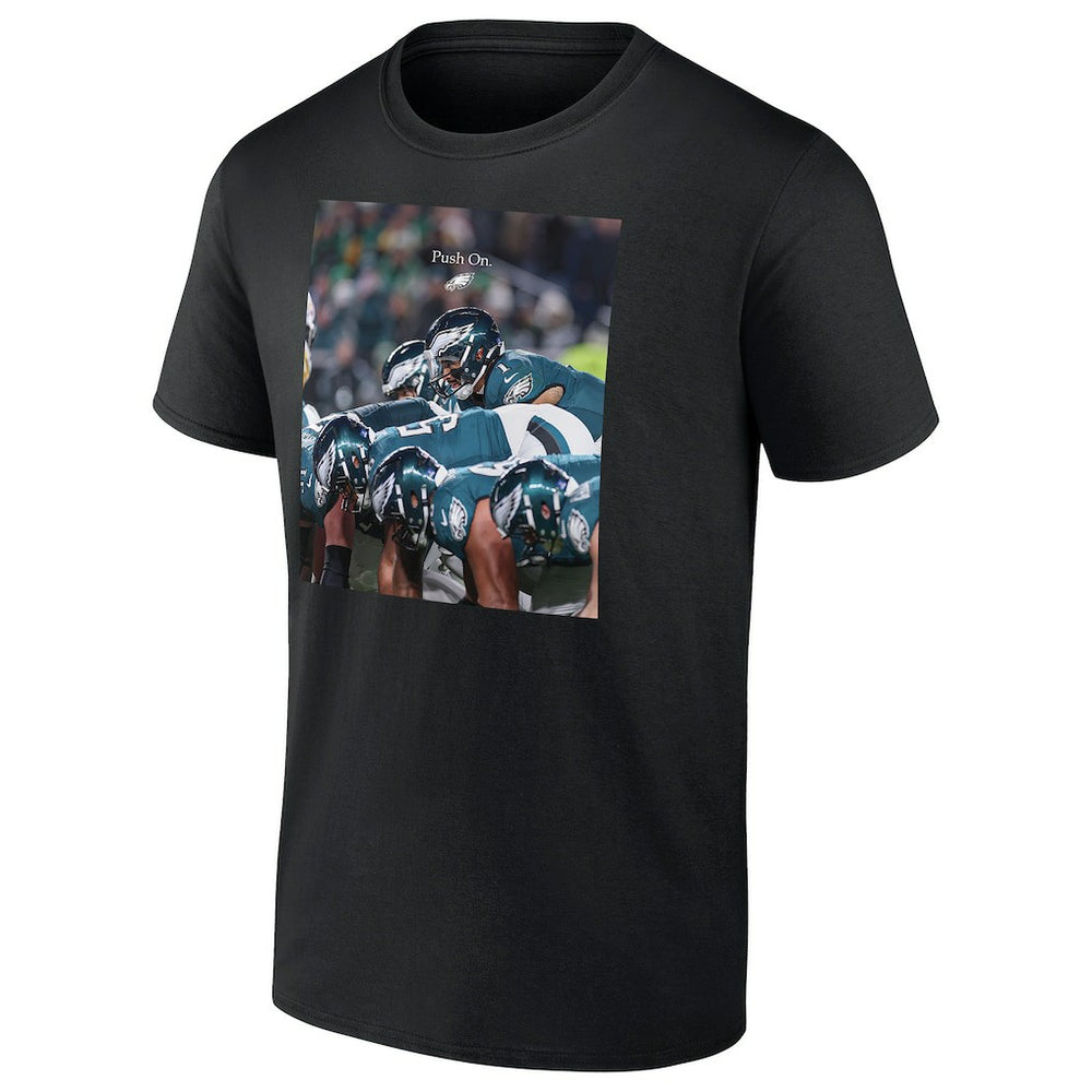 Philadelphia Eagles Push On T-Shirt Black | NFL
