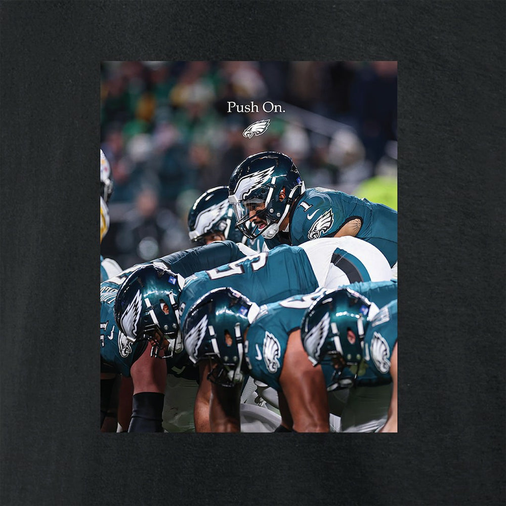 Philadelphia Eagles Push On T-Shirt Black | NFL