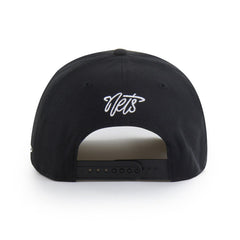 Brooklyn Nets Brand Seen by '47 Sorry I Was Hooping Hitch Adjustable Hat Black - NBA