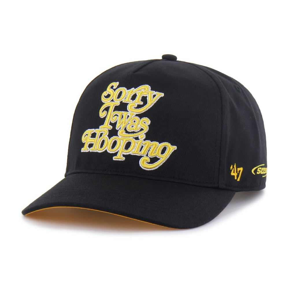 Denver Nuggets Brand Seen by '47 Sorry I Was Hooping Hitch Adjustable Hat Black - NBA
