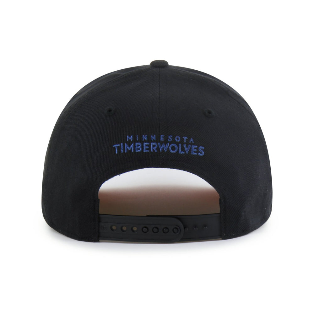 Minnesota Timberwolves Brand Seen by '47 Sorry I Was Hooping Hitch Adjustable Hat Black - NBA