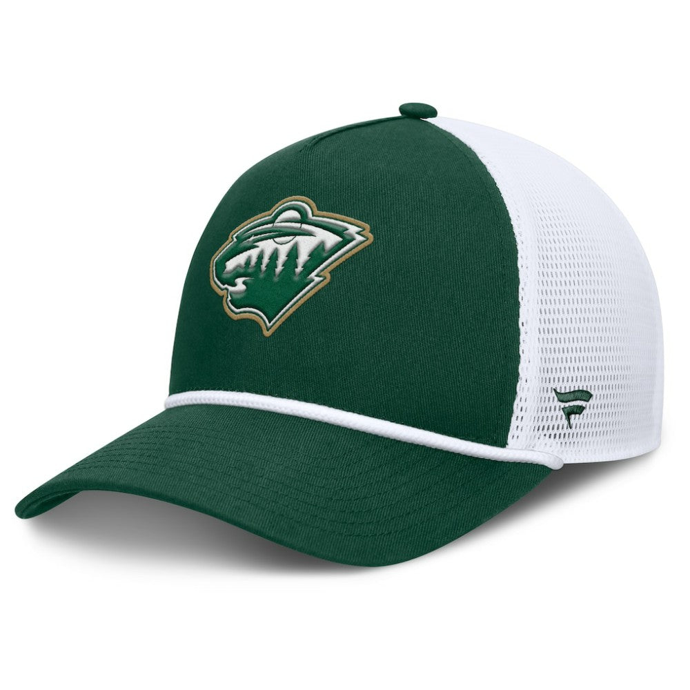 Minnesota Wild Fanatics Bermuda A-Frame Adjustable Hat - Green/White - NHL