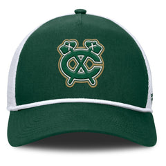 Chicago Blackhawks Fanatics Bermuda A-Frame Adjustable Hat - Green/White - NHL