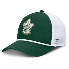 Toronto Maple Leafs Fanatics Bermuda A-Frame Adjustable Hat - Green/White - NHL