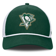 Pittsburgh Penguins Fanatics Bermuda A-Frame Adjustable Hat - Green/White - NHL