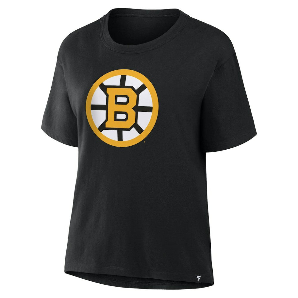 Boston Bruins Fanatics Women's Primary Logo Legacy T-Shirt - Black - NHL