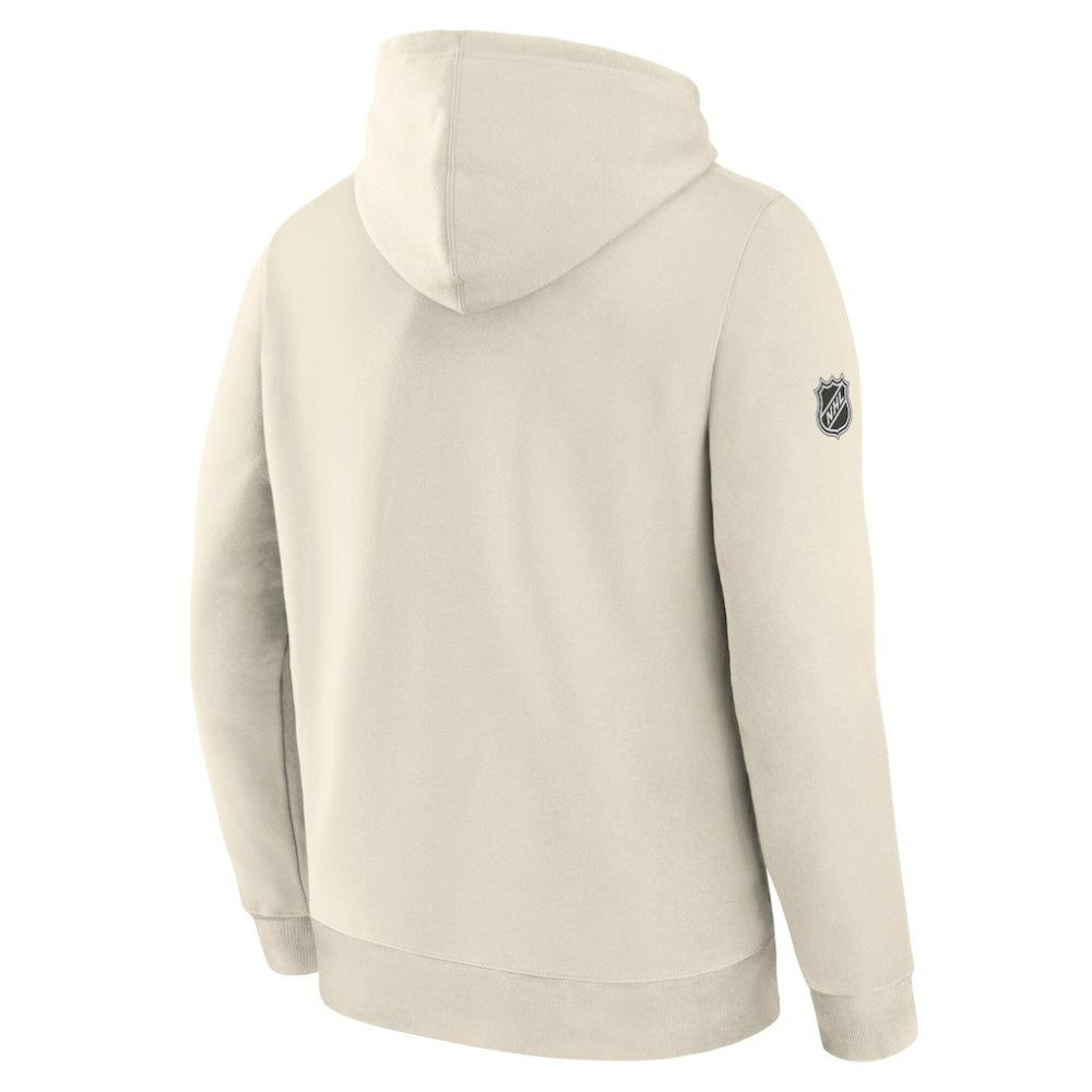 New York Rangers Fanatics Centennial Fleece Hoodie - Beige - NHL
