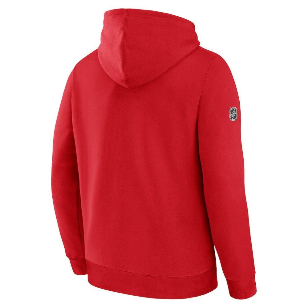 Chicago Blackhawks Fanatics Centennial Fleece Pullover Hoodie - Red - NHL