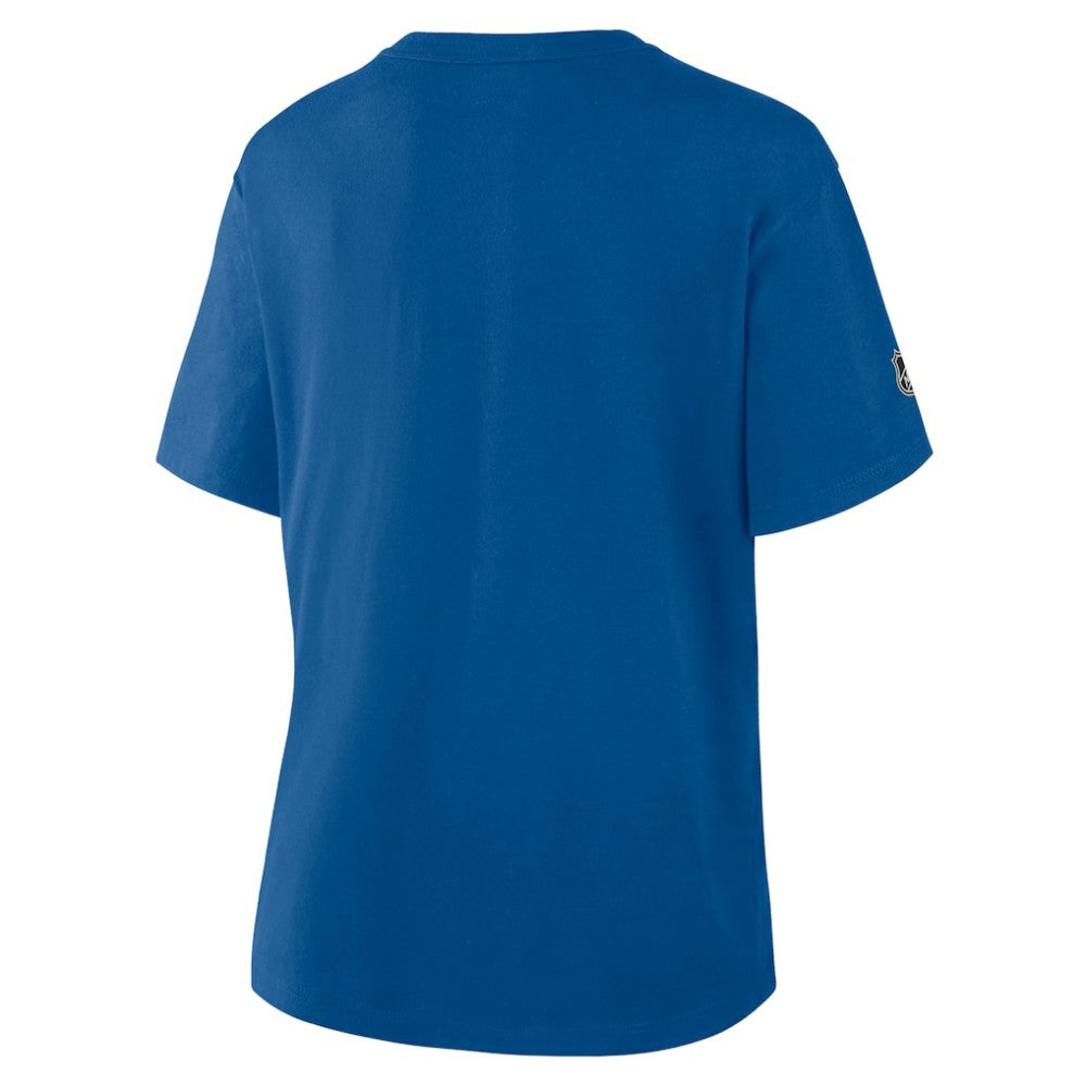 New York Rangers Fanatics Women's Centennial T-Shirt - Blue - NHL