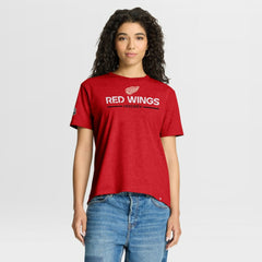 Detroit Red Wings Fanatics Women's Centennial T-Shirt - Red - NHL