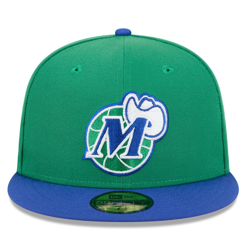 Dallas Mavericks 2025/26 Classic Edition Jersey Hook 59FIFTY Fitted Hat Green/Blue - NBA