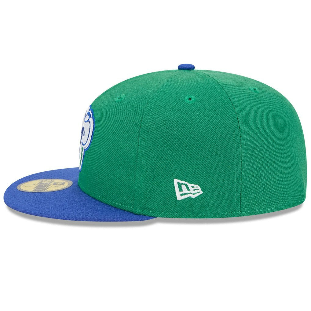Dallas Mavericks 2025/26 Classic Edition Jersey Hook 59FIFTY Fitted Hat Green/Blue - NBA